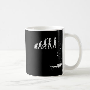 Mug Vintage Plongée Evolution Diver Diver Diver Diver 