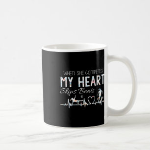 Mug Vintage Quand Elle Entre En Compétition Mon Cœur S