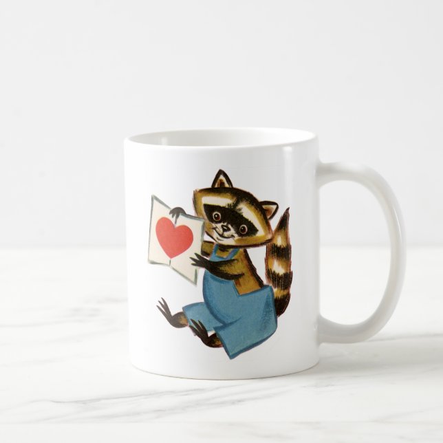 Mug Vintage Raccoon (Droite)