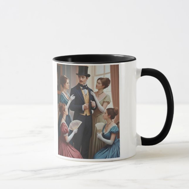 Mug Vintage regency party (Droite)