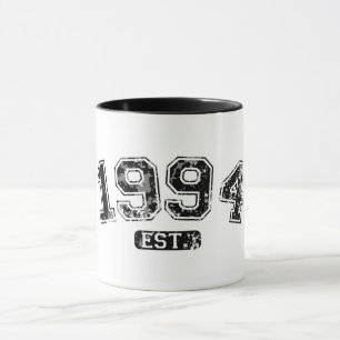 Mug Vintage Rétro 1994 Grunge Établi Graphisme