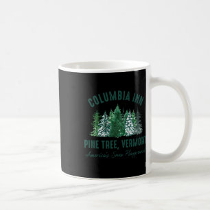 Mug Vintage Retro Columbia Inn Pine Tree Vermont Merry