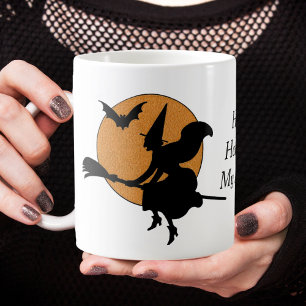 Mug Vintage Retro Happy Halloween Ma jolie sorcière
