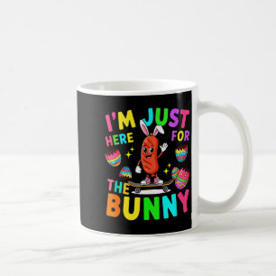 Mug Vintage Rétro Ici pour Saucisse de Lapin Coloré