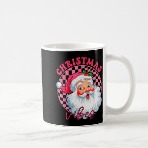 Mug Vintage Rétro Nk Père Noël Noël Vibes Groovy Nk Pè