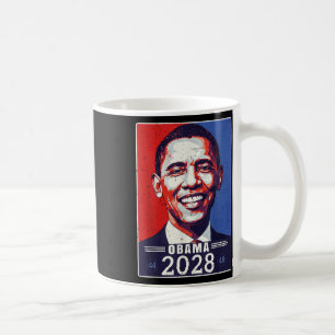 Mug Vintage Retro Obama 2028 48ème Président America M