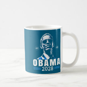 Mug Vintage Rétro Obama 2028 48ème Président Amérique