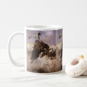 Mug Vintage Rodeo Cowboy, Breezy Riding par WHD Koerne