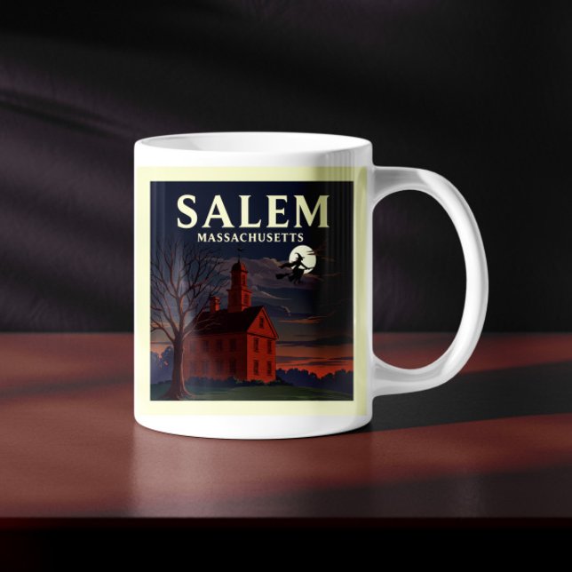 Mug Vintage Salem Massachusetts (Créateur téléchargé)