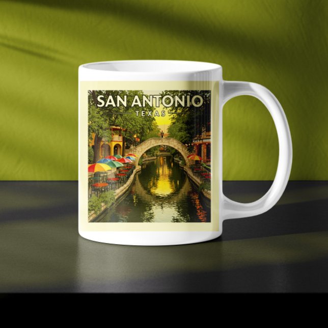 Mug Vintage San Antonio Texas (Créateur téléchargé)