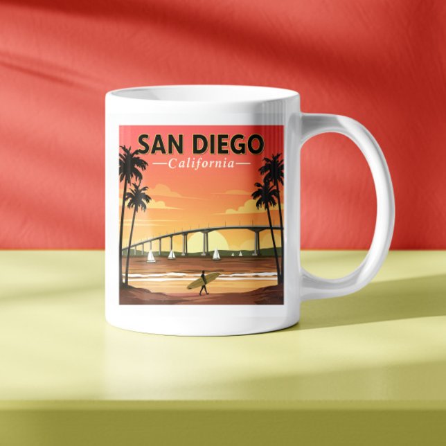 Mug Vintage San Diego (Créateur téléchargé)