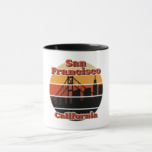 Mug Vintage San Francisco Californie (Centre)