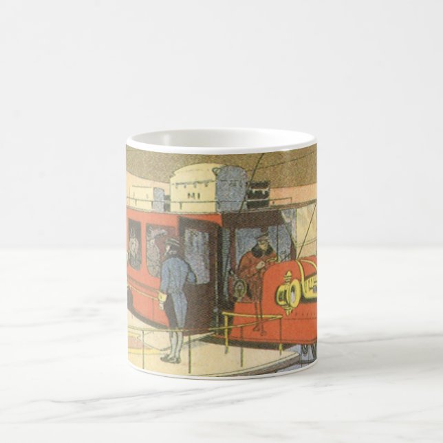 Mug Vintage Science Fiction Avion Hélicoptère Limousin (Centre)