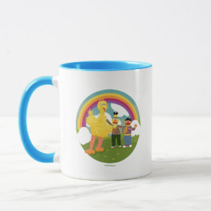 Mug Vintage Sesame Street Friends Rainbow
