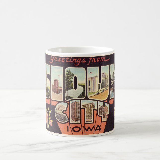 Mug Vintage Sioux City IO (Centre)