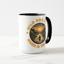 Vintage Solo Kayaking Adventure Wild and Free