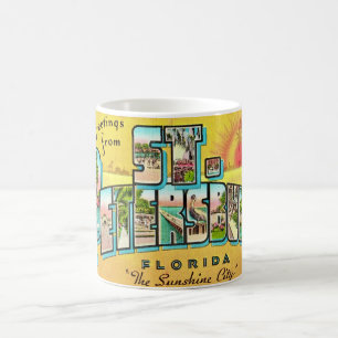 Mug Vintage St Petersburg Floride