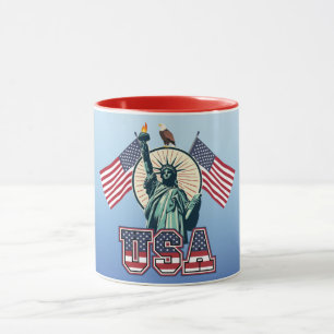 Mug Vintage, Statue de la Liberté