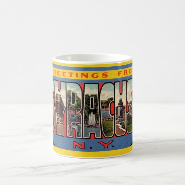 Mug Vintage Syracuse New York (Centre)
