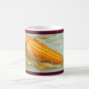 Mug Vintage Thanksgiving Corn Husk