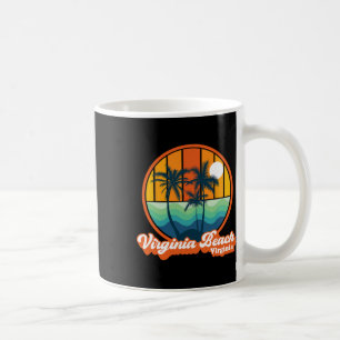 Mug Vintage Virginia Beach Virginia Été 90s Plage S