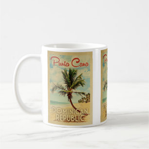 Mug Vintage voyage de la République Dominicaine de