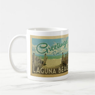 Mug Vintage voyage de Laguna Beach