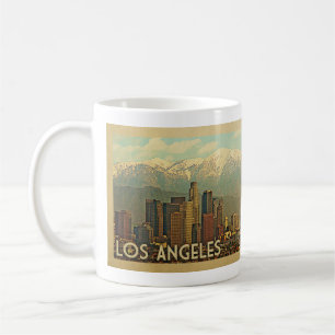 Mug Vintage voyage de Los Angeles en Californie