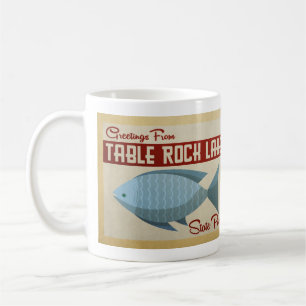 Mug Vintage voyage de poisson de Table Rock Lake