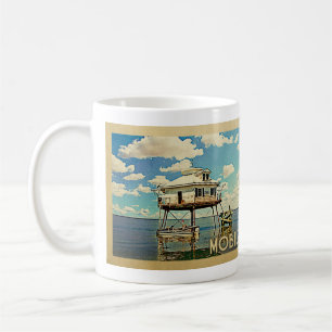 Mug Vintage voyage mobile de l'Alabama