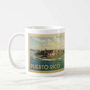 Mug Vintage voyage Porto Rico
