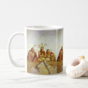 Mug Vintage West, Guardians War or Peace par NC Wyeth
