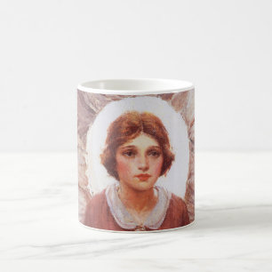 Mug Vintage Western, Madonna of the Prairie par Koerne