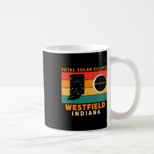 Mug Vintage Westfield Indiana Total Solar Eclipse 2024