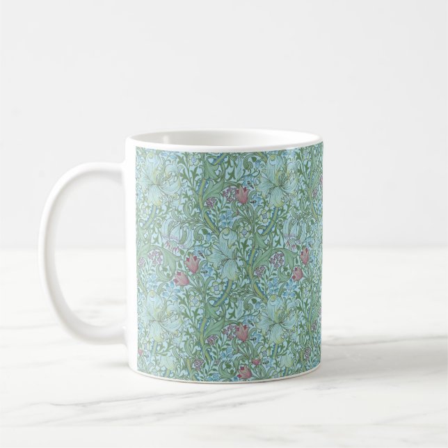 Mug Vintage William Morris Golden Lily (Gauche)