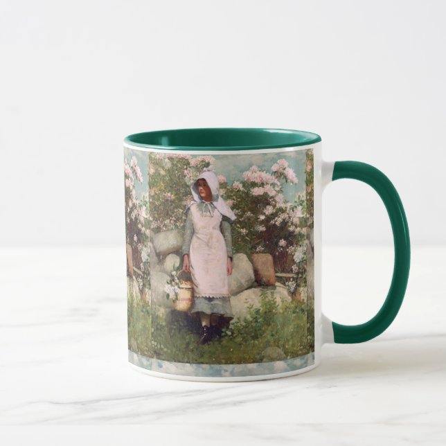 Mug Vintage Winslow Homer Girl et Laurel (Droite)