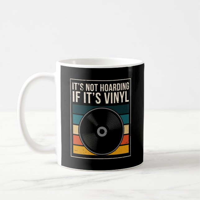 Mug Vinyl Collector Music DJ Record Vinyl (Gauche)