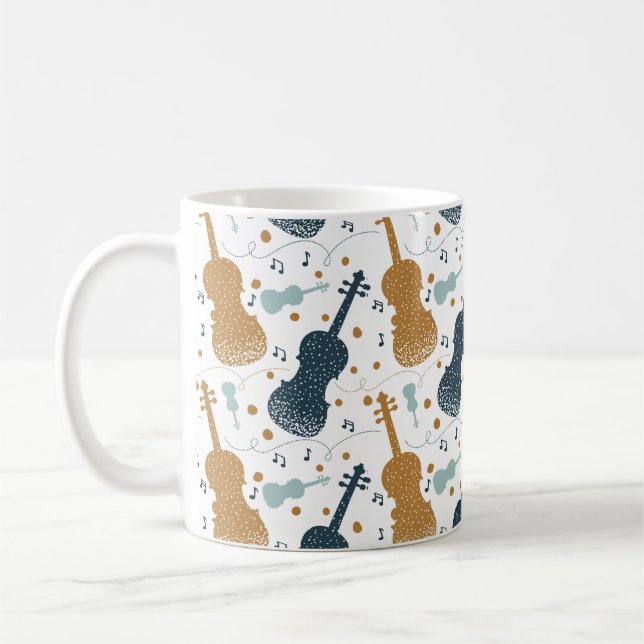 Mug Viola violon à cordes cadeau orchestre d'instrumen (Gauche)