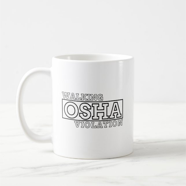 Mug Violation de Walking Osha (Gauche)