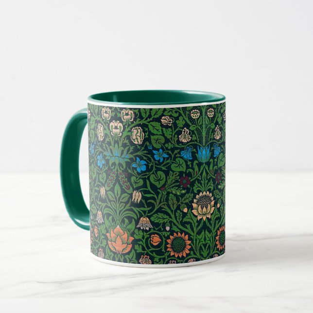 Mug Violet and Columbine, William Morris (Devant gauche)