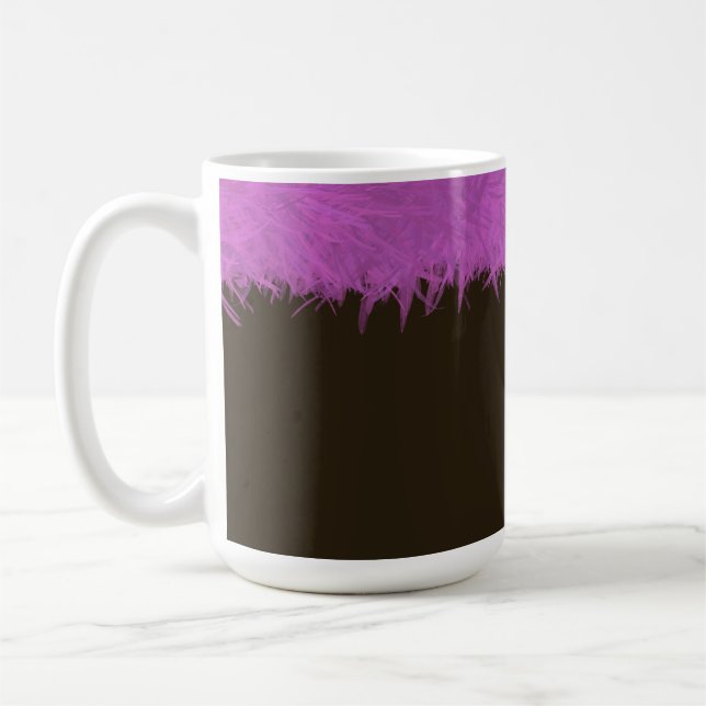 Mug Violet et une autre nuance brun foncé (Gauche)
