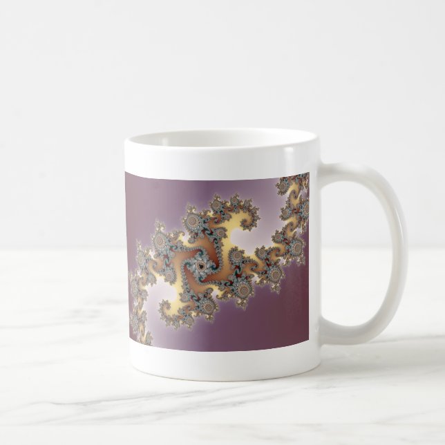 Mug Violet - Fractal (Droite)