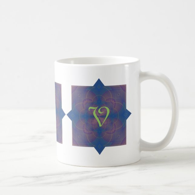 Mug Violeta Kaleidoscope Mandala (Droite)
