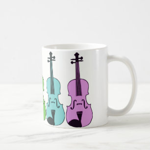Mug Violon coloré