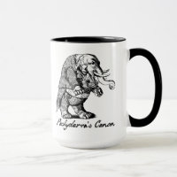 Violon de Canon du pachyderme jouant le violon