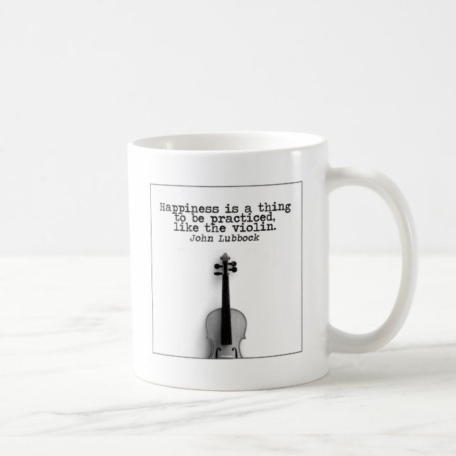 Mug Violon et bonheur (Droite)