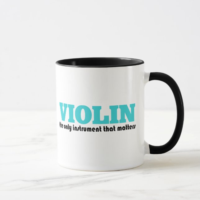 Mug Violon le seul instrument (Droite)