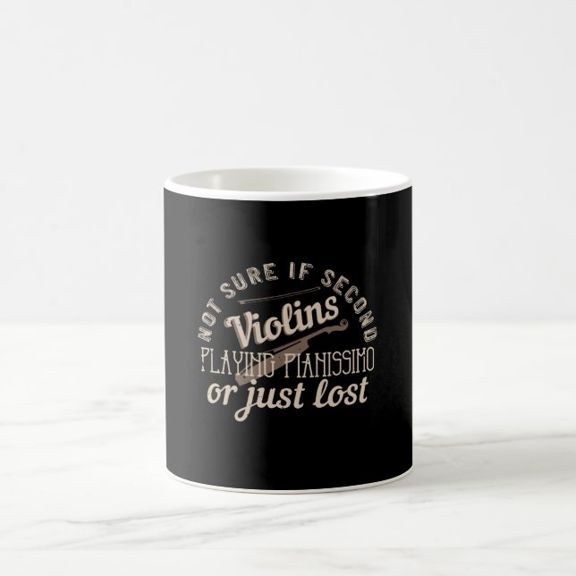 Mug Violon - Les Violons Secondaires Sont Juste Perdus (Centre)