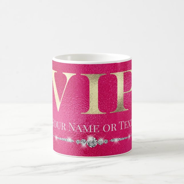 Mug VIP Or Glamour Or en Rose Chaud (Centre)