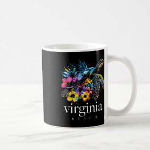 Mug Virginia Beach Sea Turtle Plongée sous-marine Surf